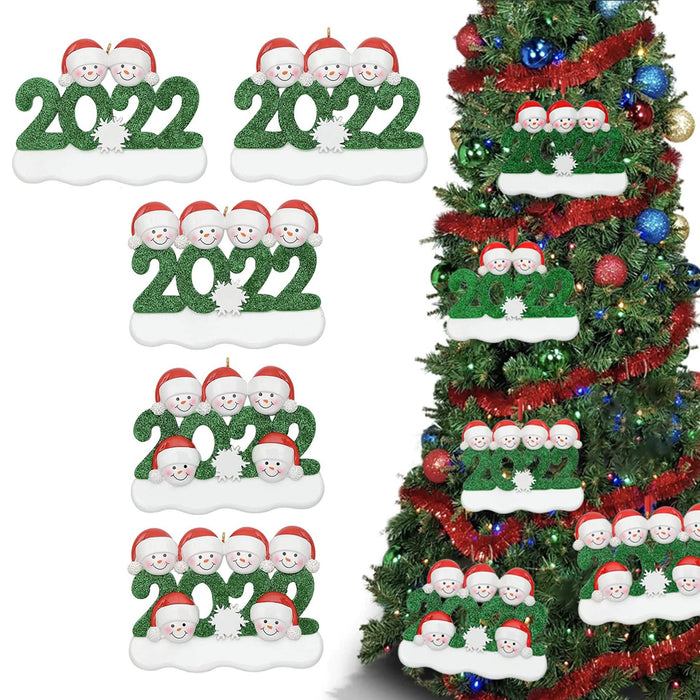 2022 Family Christmas Tree Ornament And Hanging Decorations Personalized Gifts For All by DailySale