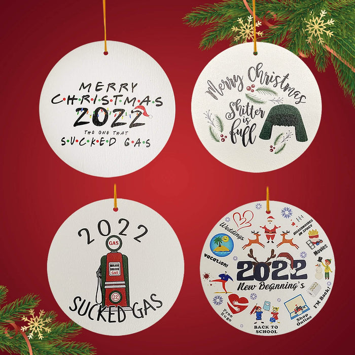 2022 Keepsake Christmas Tree Ornament and Hanging Decorations by DailySale