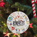 2022 Keepsake Christmas Tree Ornament and Hanging Decorations by DailySale