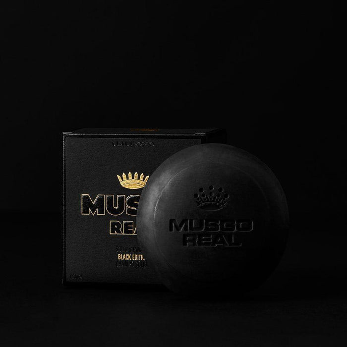 Musgo Real Solid Shampoo Bar Black Edition 130g by Pasteur Pharmacy