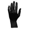 HOSPECO ProWorks GrizzlyNite Nitrile Gloves, Powder-Free, Large, Black, 100/Box, 10 Boxes/Carton
