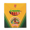 Crayola Multicultural Crayons, 8 Skin Tone Colors/Box