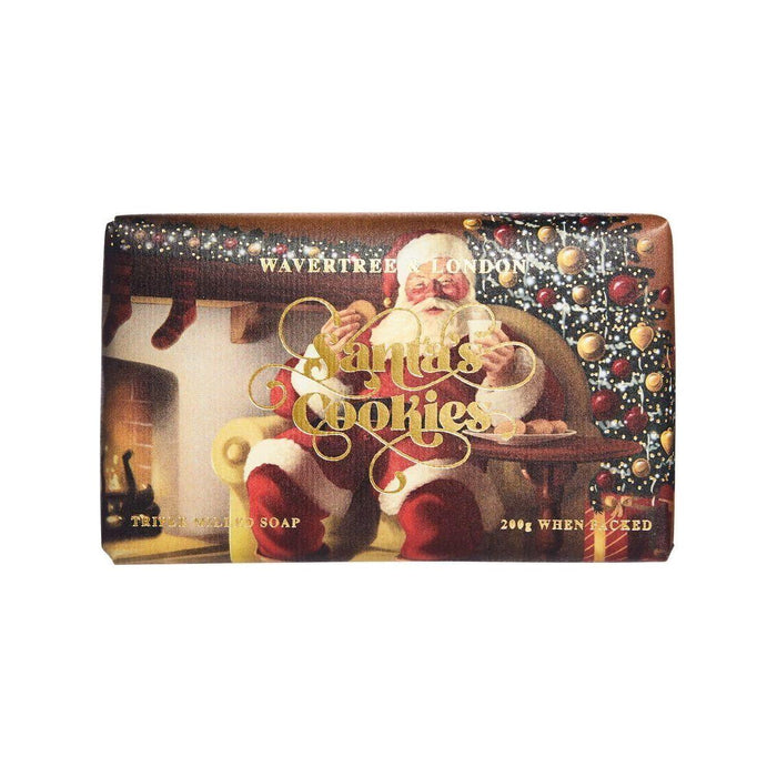 Wavertree & London Australian Natural Santa's Cookies Luxury Soap Bar 7 Oz by Pasteur Pharmacy
