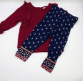 Carter's Baby Girls Top and Printed Leggings by Vanessa Jane