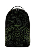 Sprayground Glow In Dark Intergalactic Doodles DLXS Backpack B5416 by I-Max Fashions