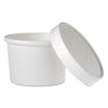 Dart Flexstyle Double Poly Food Combo Pack, 8 oz, White, Paper, 25/Pack, 10 Packs/Carton