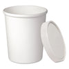 Dart Flexstyle Double Poly Food Combo Pack, 32 oz, White, Paper, 25/Pack, 10 Packs/Carton