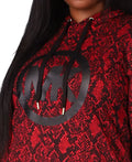 Michael Michael Kors Plus Size Printed Hoodie Dress by Vanessa Jane