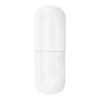 Empty Gelatin Capsules, Size #3, White/White (5,000 Count Bulk)