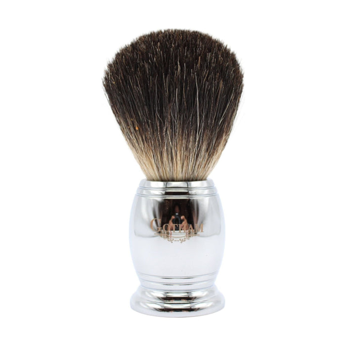 Gotham Pasteur Exclusive BL20-MT30 Black Badger Shaving Brush by Pasteur Pharmacy