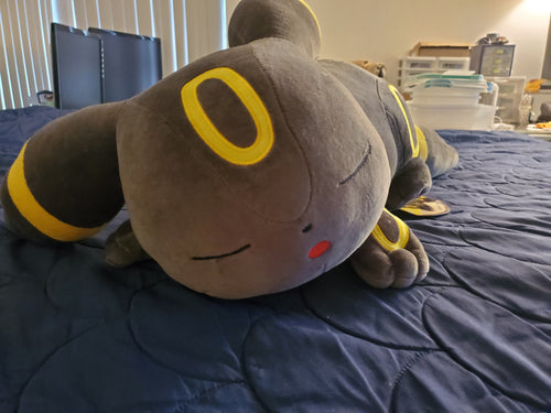 Pokemon Center Umbreon Sleeper Plush Eeveelutions Plush Rare Authentic by VintageVideoGameStore