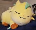 Pokemon Center Leafeon Sleeper Plush Eeveelutions Plush Rare Authentic by VintageVideoGameStore