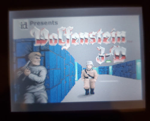Wolfenstein 3D GBA Video Game Cartridge Game Boy Advance 2002 by VintageVideoGameStore