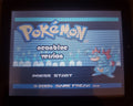Pokemon NeonBlue GBA ROM Hack Video Game Custom Gameboy Advance by VintageVideoGameStore