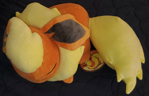 Pokemon Center Flareon Sleeper Plush Eeveelutions Plush Rare Authentic by VintageVideoGameStore
