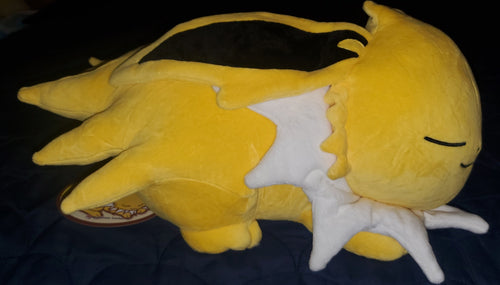 Pokemon Center Jolteon Sleeper Plush Eeveelutions Plush Rare Authentic by VintageVideoGameStore