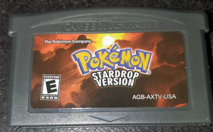 Pokemon Stardrop GBA ROM Hack Video Game Custom Gameboy Advance by VintageVideoGameStore