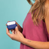 Leather Airpod Case - Cobalt