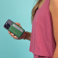 Mag Safe Leather Wallet with RFID - Green by CASUPO