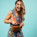 Leather Fanny Pack - Natural by CASUPO