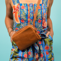Leather Fanny Pack - Chocolate by CASUPO