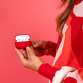 Leather Airpod Case - Red by CASUPO