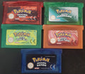 Pokemon Emerald FireRed Ruby Sapphire GBA Video Game French German by VintageVideoGameStore
