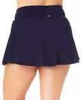 Anne Cole Womens Plus Size Live in Color Rock Swimming Skirt, Size 16W by Vanessa Jane