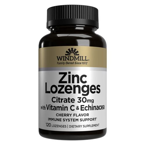 Zinc lozenges lz 30mg 120 cherry by Pasteur Pharmacy