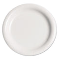 Dart Bare Eco-Forward Clay-Coated Mediumweight Paper Plate, 9" dia, White, 125/Pack, 4 Packs/Carton
