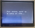 Mario Golf GBC Video Game Catridge Gameboy Color 1999 by VintageVideoGameStore
