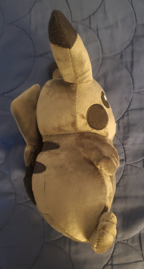 Pokemon Dark Pikachu Plush Soft Stuffed Doll Toys Cute 28 CM Kids by VintageVideoGameStore