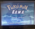Pokemon R.O.W.E GBA Custom Pokemon ROM Hack Video Game Boy Advance by VintageVideoGameStore