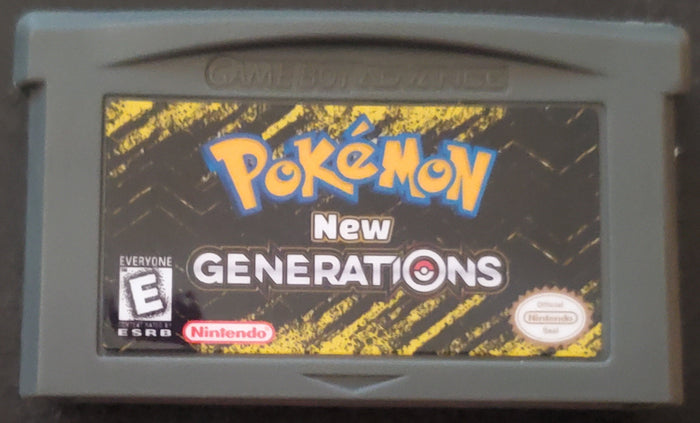Pokemon New Generations GBA Pokemon ROM Hack Video Game Boy Advance by VintageVideoGameStore