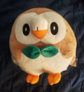 Pokemon Rowlet Plush Soft Stuffed Doll Toys Cute Kids Toy 9 Inch by VintageVideoGameStore