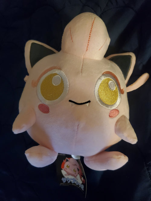 Pokemon Jigglypuff Plush Soft Stuffed Doll Scream Tail Kids Toy 9 Inch by VintageVideoGameStore