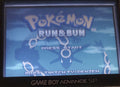 Pokemon Run & Bun GBA ROM Hack Video Game Boy Advance by VintageVideoGameStore