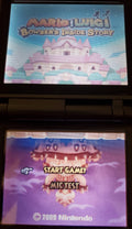 Mario and Luigi Bowser's Inside Story Video Game Nintendo DS 2009 by VintageVideoGameStore