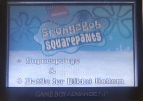 SpongeBob SquarePants Battle Bikini Bottom GBA Video Game Boy Advance by VintageVideoGameStore