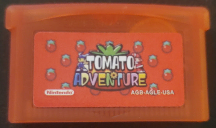 Tomato Adventure GBA Video Game Cartridge Game Boy Advance 2002 by VintageVideoGameStore