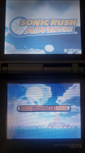 Sonic Rush Adventure NDS Video Game Cartridge Nintendo DS 2007 by VintageVideoGameStore