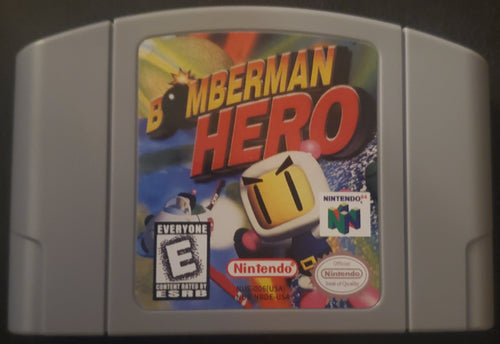 Bomberman Hero N64 Nintendo 64 Video Game Cartridge 1998