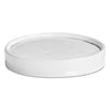 Chinet Vented Paper Lids, Fits 8 oz to 16 oz Cups, White, 25/Sleeve, 40 Sleeves/Carton