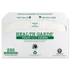 HOSPECO Health Gards Green Seal Recycled Toilet Seat Covers, 14.25 x 16.75, White, 250/Pack, 4 Packs/Carton