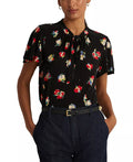 Lauren Ralph Lauren Floral Print Tie Neck Blouse by Vanessa Jane