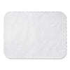 Hoffmaster Scalloped Edge Traymat, Bond Paper, White, 16.63 x 12.75, 1,000/Carton