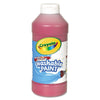 Crayola Washable Paint, Red, 16 oz Bottle