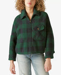 Lucky Brand Women’s Plaid Jacket, Size Medium by Vanessa Jane