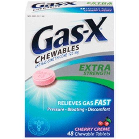 Gas-X Extra Strength Chewable Tablets With Cherry Creme by Pasteur Pharmacy