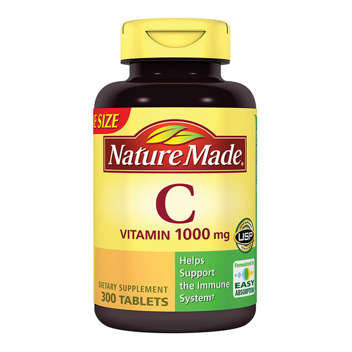 Nature Made Vitamin C, Extra Strength,1000 Mg, Tablets, Value Size by Pasteur Pharmacy